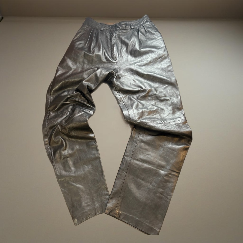 Siena New York Black Leather  Pants